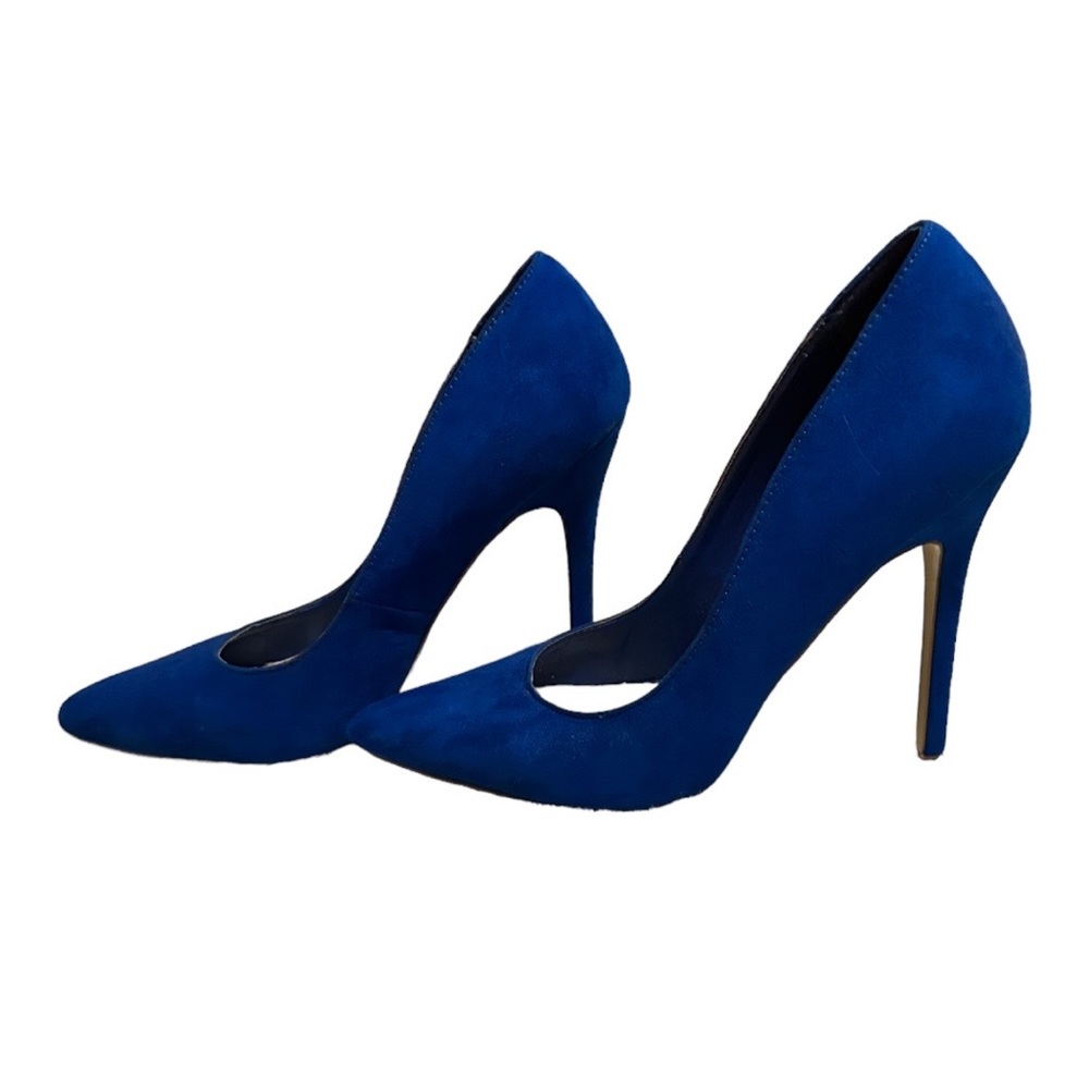 Blue Stiletto Heels